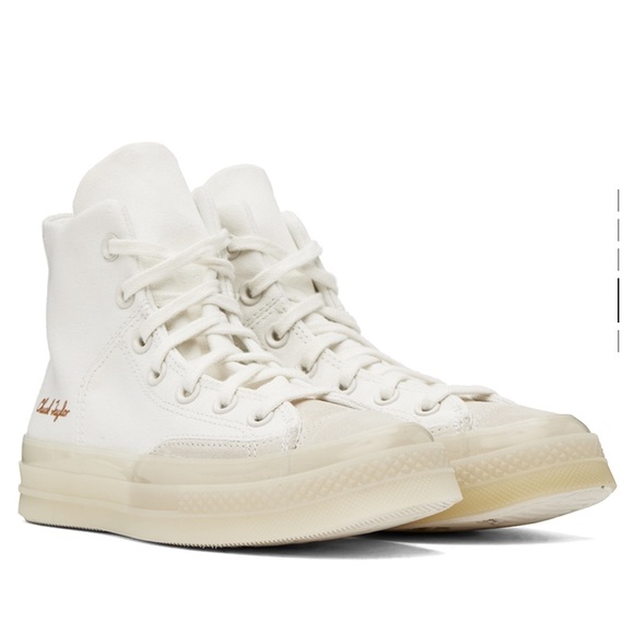White & Beige Chuck Taylor 70 Marquis - Picture 2 of 10